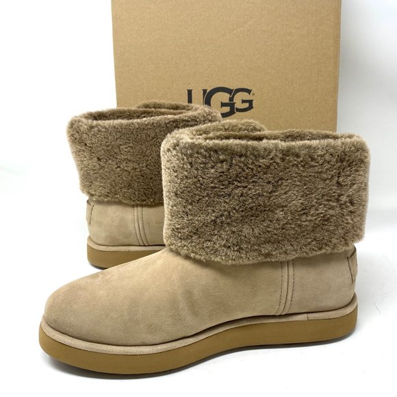 UGG Classic Berge Mini AMPHORA Women Boots Brown - Picture 7 of 9